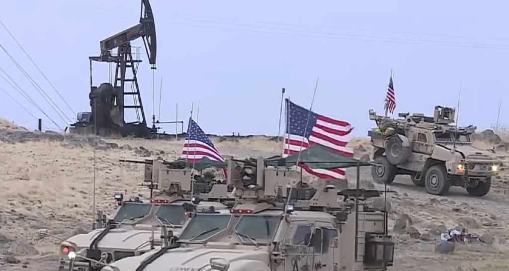 Forzas estadounidenses, en xacementos de petróleo sirios (Imaxe: Asia News)