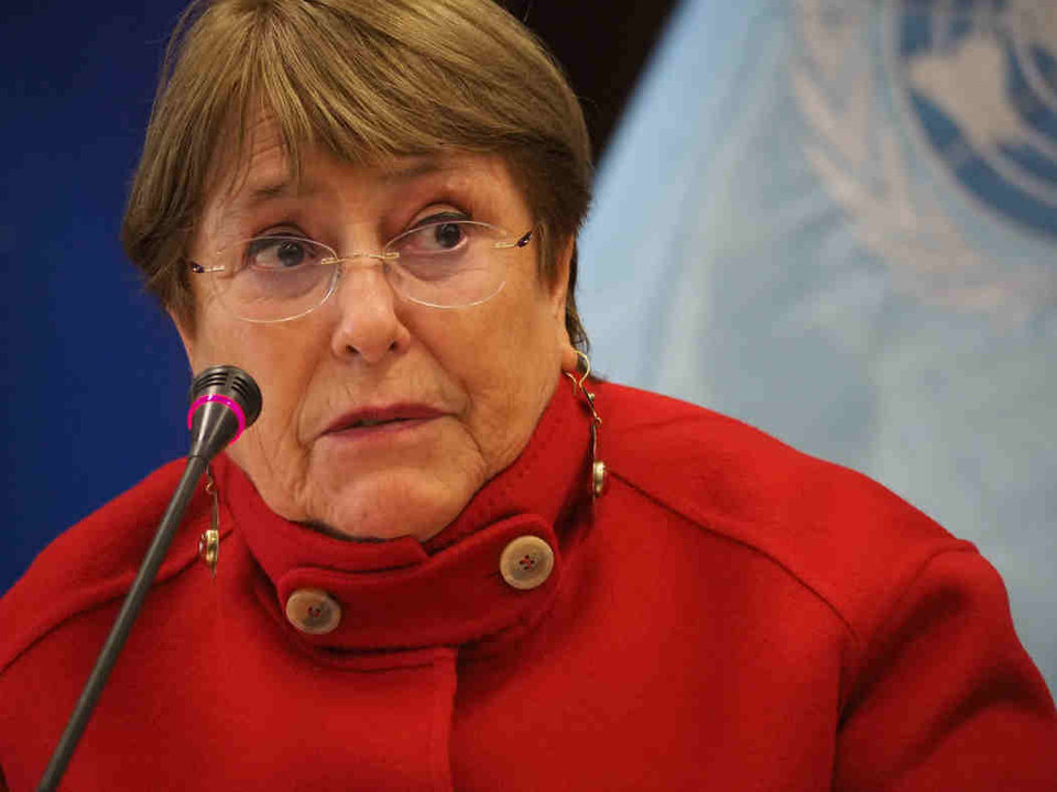 Michelle Bachelet.  (Foto: Calos García Granthon / Zuma Press / Contactophoto)