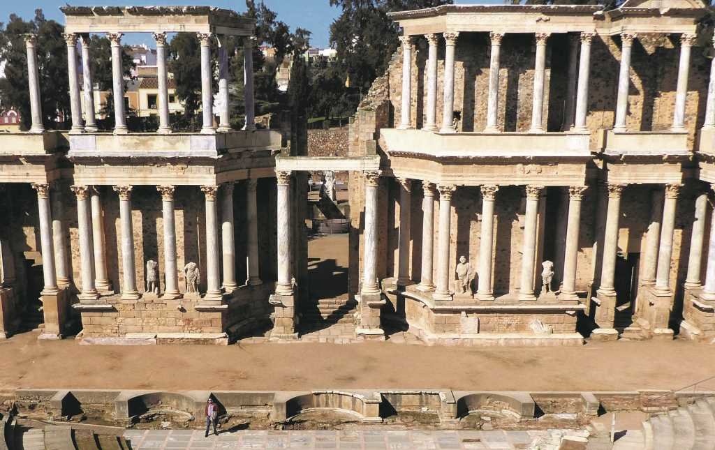 Teatro romano da cidade de Mérida, que pertenceu á Gallaecia nos tempos de Requila. (Foto: Nós Diario)
