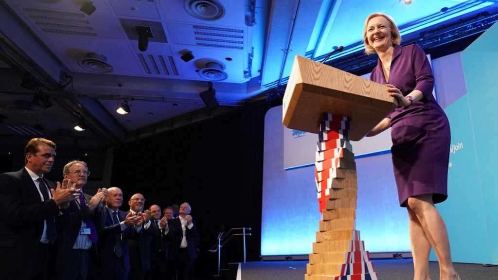 Liz Truss tornou nesta segunda feira na nova líder do Partido Conservador británico. (Foto: Stefan Rousseau / PA Wire)