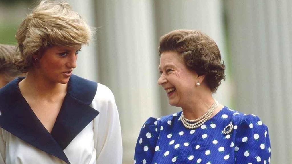 Lady Di e Isabel II. (Foto: BBC)