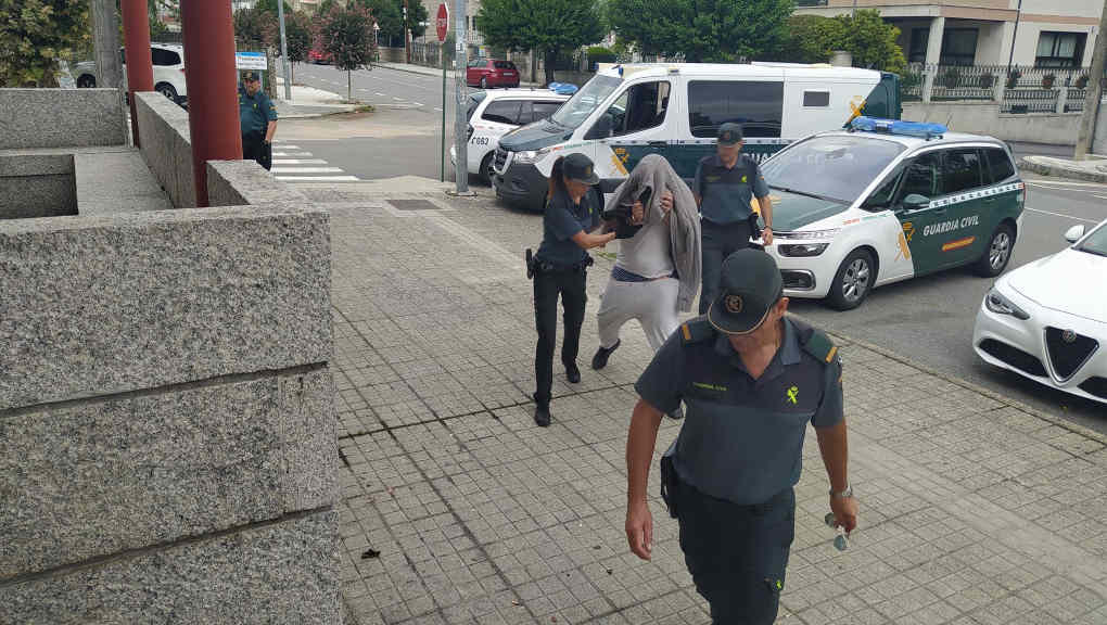 Un dos detidos na operación pasa a disposición xudicial (Foto: Nós Diario).