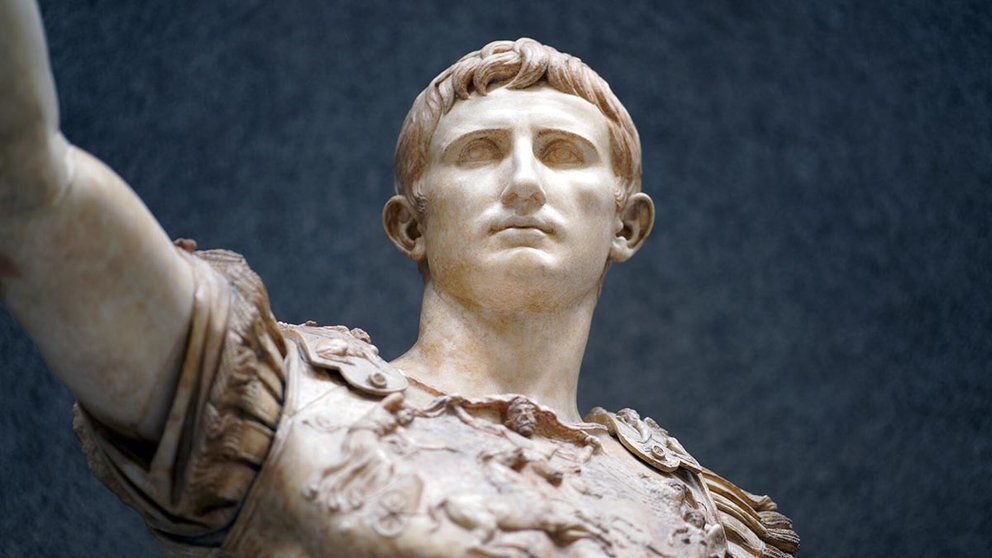 Estatua do emperador romano Octavio Augusto. (Foto: Nós Diario)