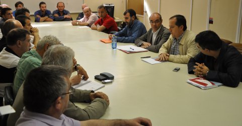 xuntanza do BNG con representantes de Alcoa
