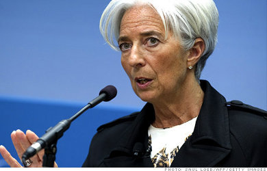 Christine Lagarde, directora do FMI