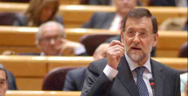 Mariano Rajoy no Senado