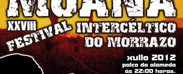 Cartaz do XXVIII Festival Intercéltico do Morrazo