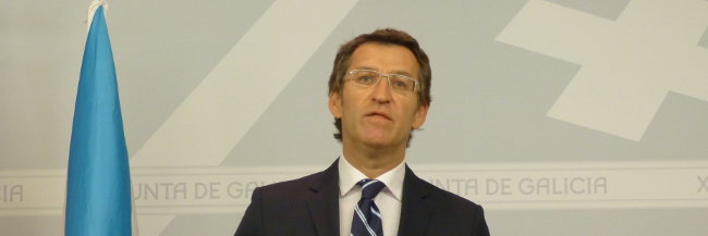 Alberto Núñez Feijóo no Consello Extraordinario da Xunta do 27-08-2012, anunciando o adianto electoral