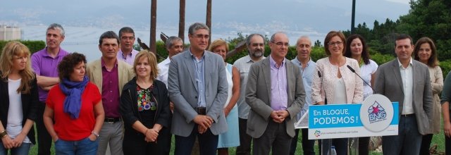 Presentación en Vigo da candidatura do BNG por Pontevedra