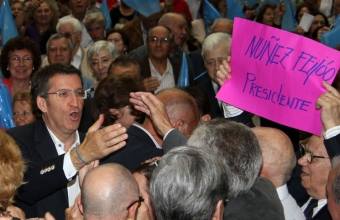 Feij&oacute;o nun acto de precampa&ntilde;a en Bos Aires