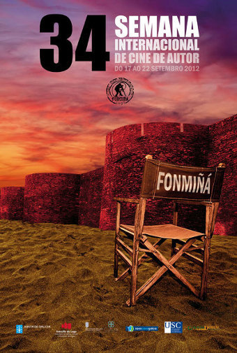 Cartel da 34 Semana Internacional de Cine de Autor de Lugo