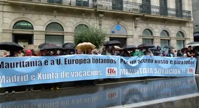 Protesta en Vigo