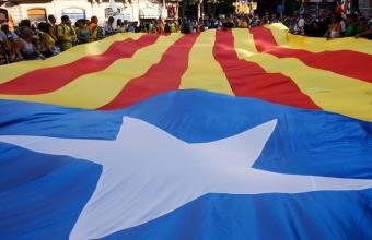 Estelada, bandeira pola independencia de Catalunya