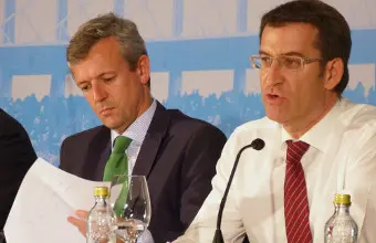 Alfonso Rueda e N&uacute;&ntilde;ez Feij&oacute;o