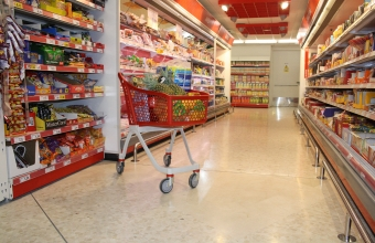 Carro de compra en supermercado (Imaxe: Polycart)