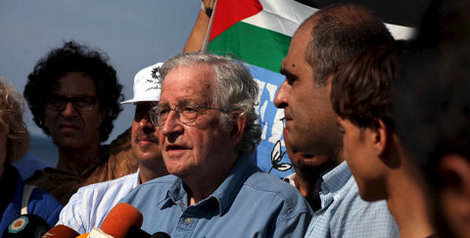 Noam Chomsky en Gaza