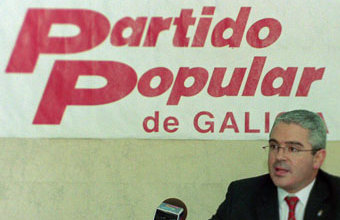Pablo Crespo na súa étapa de número 3 do PP galego