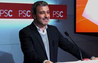 Jaume Collboni, portavoz PSC