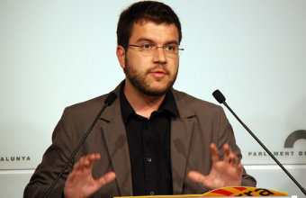 Pere Aragonès, deputado de ERC