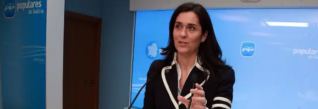 Paula Prado, viceportavoz parlamentar do PPdeG (Foto: N&oacute;s Diario).