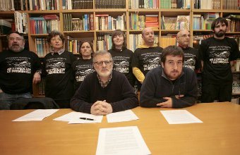 Representantes do movimento viciñal da Coruña