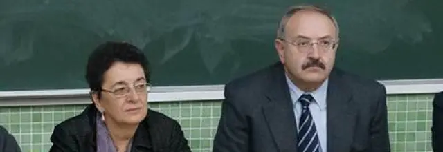 Charo &Aacute;lvarez, do ILG, e Ram&oacute;n Villares, do CCG