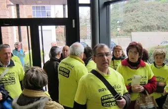 Unha protesta de estafad@s polas preferentes