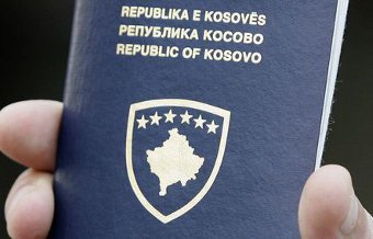 Pasaporte da República de Kosovo.
