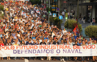 Manifestación Naval Vigo