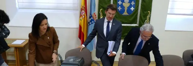 Feij&oacute;o chega &aacute; comisi&oacute;n de investigaci&oacute;n das caixas