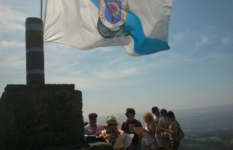 Conmemoración no Pico Sacro do 2012