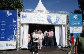 Feira do libro da Coruña no 2012