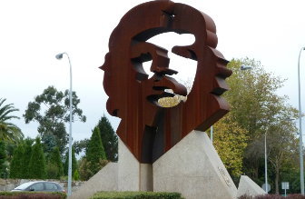 Monumento ao Che en Oleiros