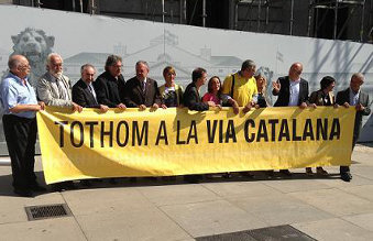 Apoio á via catalana