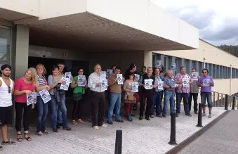 Concentraci&oacute;n no Hospital da Costa 