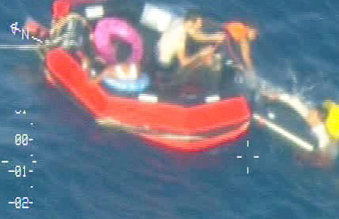 Imaxe de video do rescate