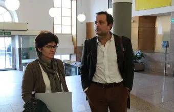 Mar&iacute;a Xos&eacute; Abu&iacute;n e Xos&eacute; Lois Maceda 