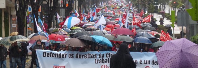 Manifestación en Vigo contra a represión