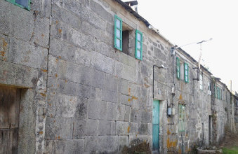 Casa natal de Díaz Castro nos Vilares