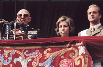 Franco, Sofía e Juan Carlos 
