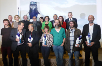 Foto de familia dos Premios da Crítica 2013