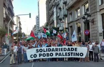 Manifestaci&oacute;n en Vigo 