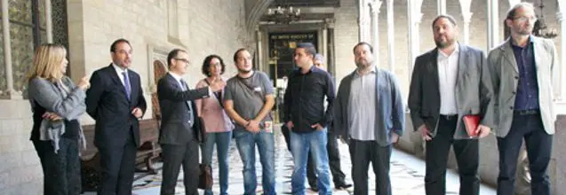 Representantes do bloque soberanista