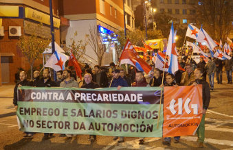 Manifestación en Vigo 