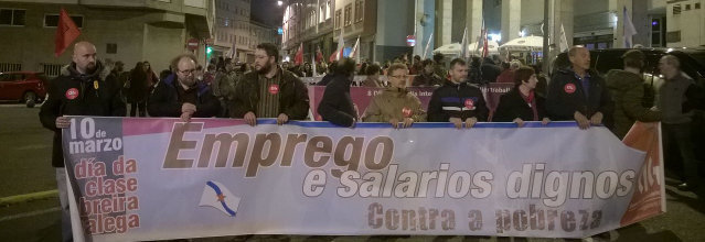 Manifestación Central de Ferrol