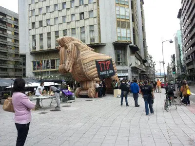 Plataforma cidad&aacute; de Ourense Non ao TTIP