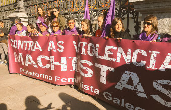 [Imaxe: gzcontrainfo] Plataforma Feminista Galega