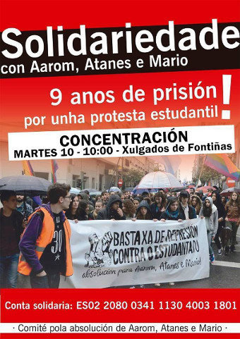 Solidariedade con Aarom Atanes Mario
