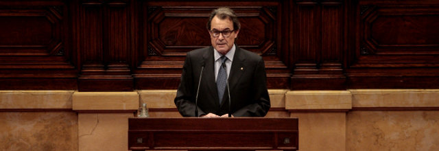 Artur Mas no discurso de investidura_Job Vermeulen_Parlament de Catalunya