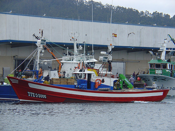 [Imaxe: Flickr/O roxo] Barcos de pesca